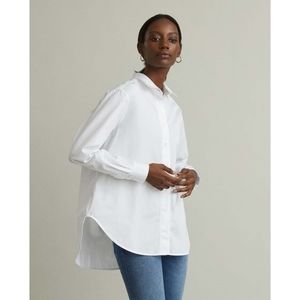 TOTEME "Capri" white poplin dress shirt